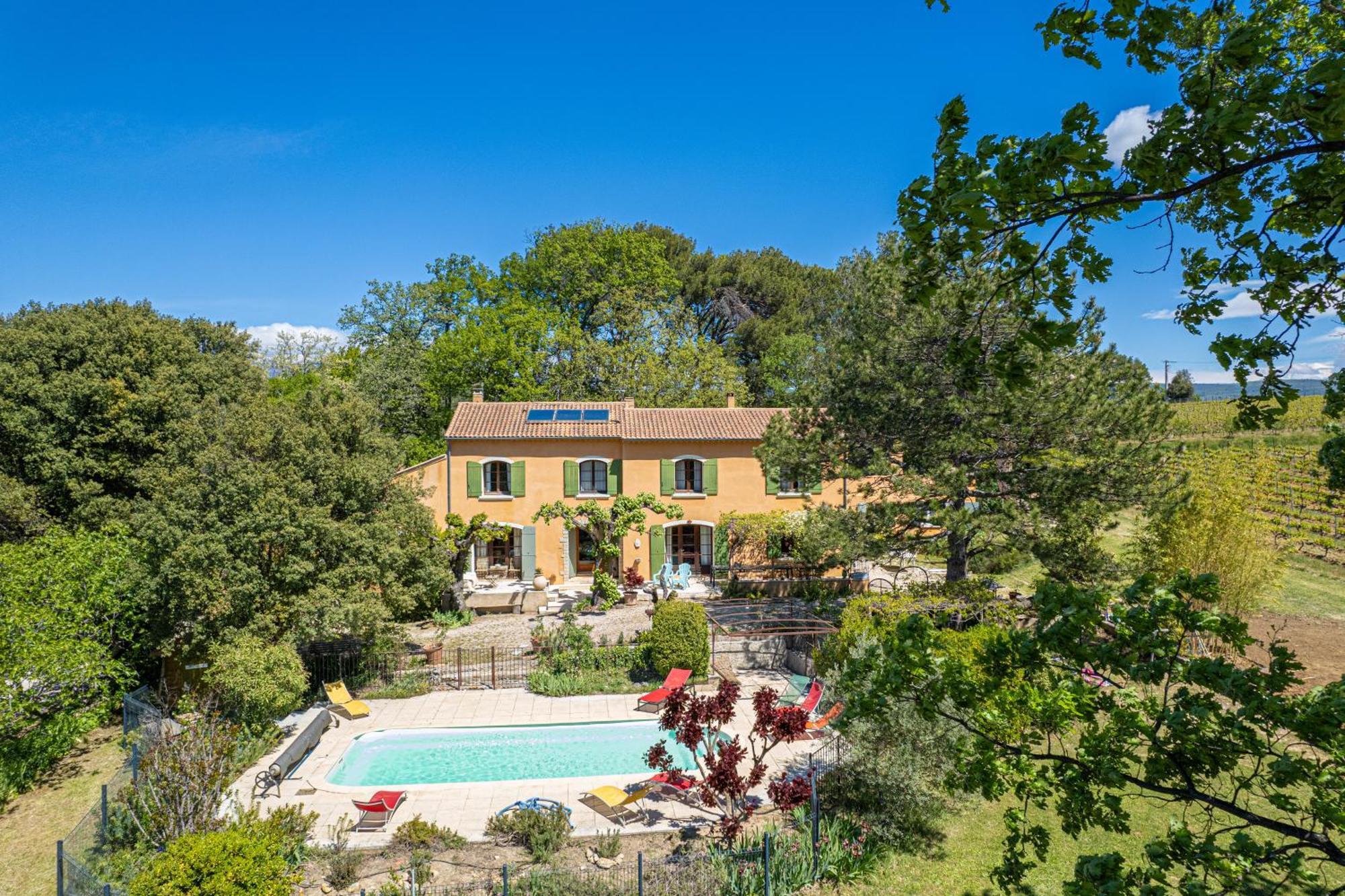 Bed and Breakfast Mas De Bacalan Mormoiron Esterno foto